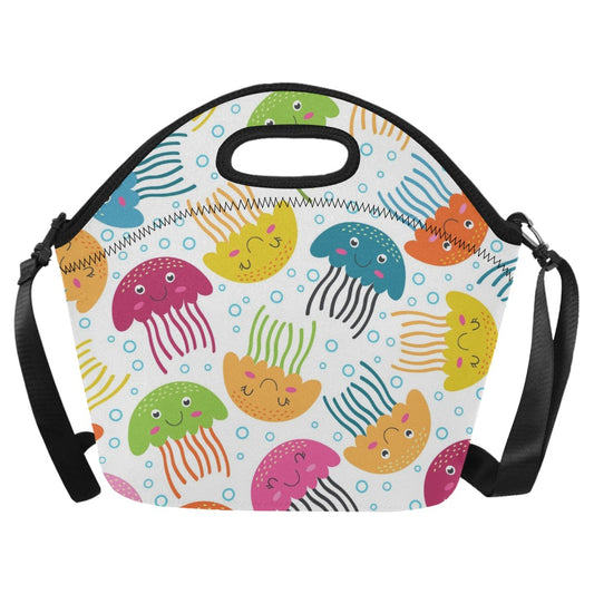 Jellyfish - Neoprene Lunch Bag/Large Neoprene Lunch Bag/Large animal