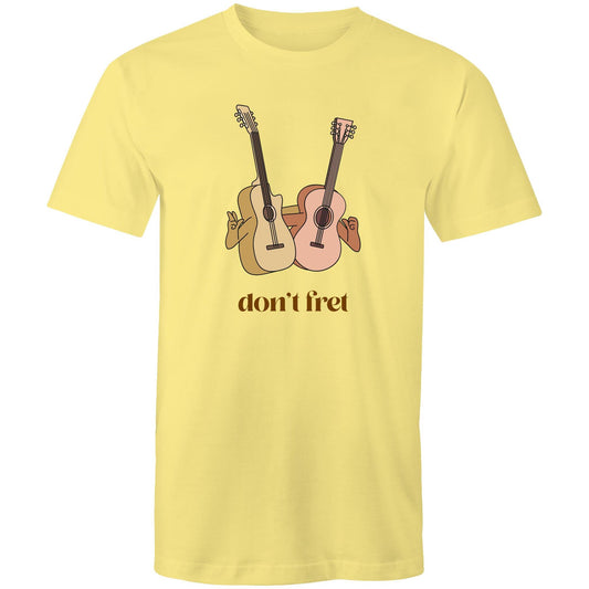 Don't Fret - Mens T-Shirt Lemon Mens T-shirt Music