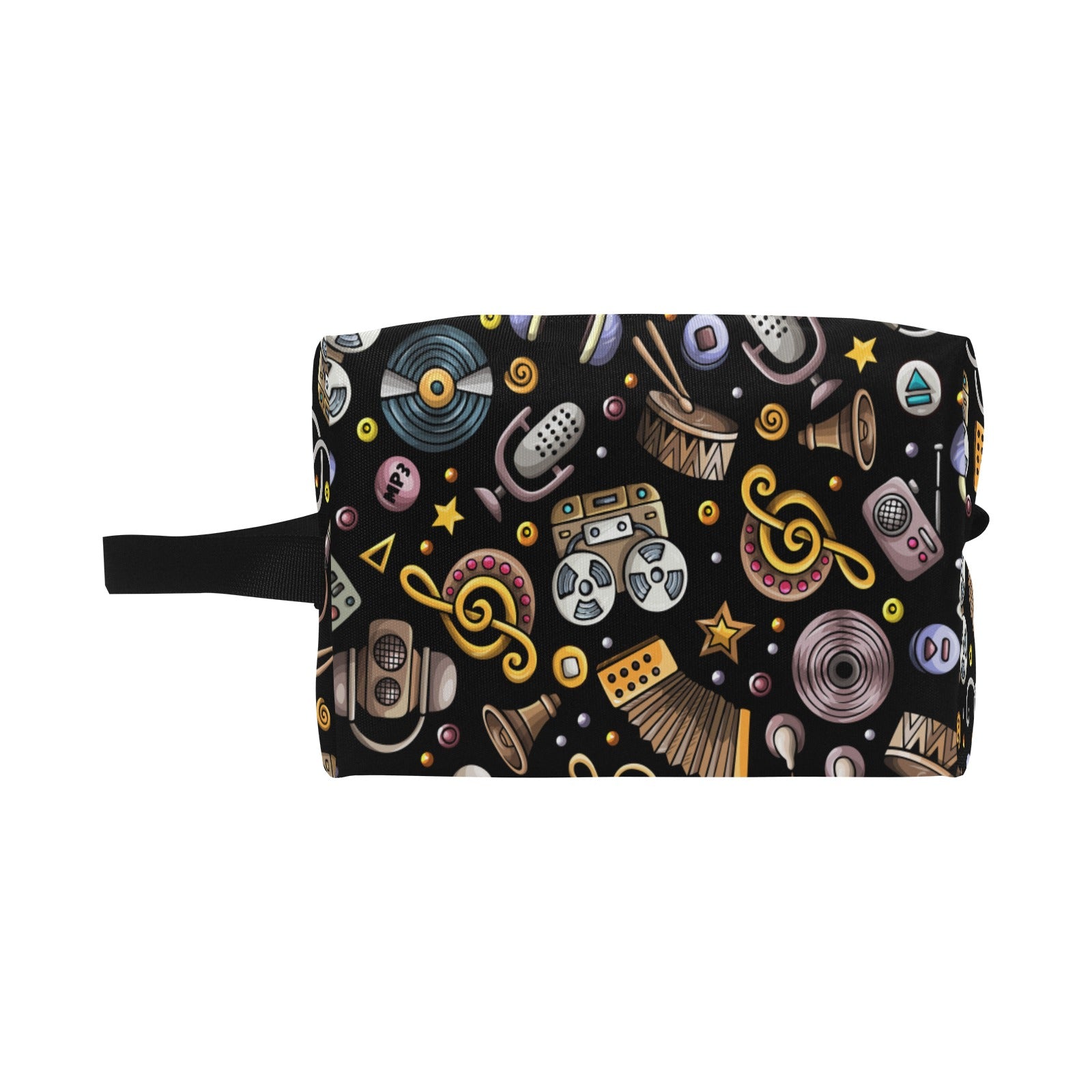 Retro Music Mix - Wash Bag Wash Bag Printed Offshore