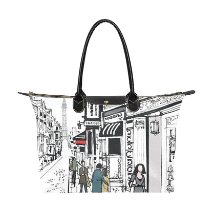 Paris Street - Single-Shoulder Handbag Single Shoulder Handbag Printed Offshore