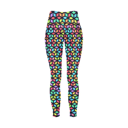 Tesselate - Women's Leggings with Pockets Women's Leggings with Pockets S - 2XL