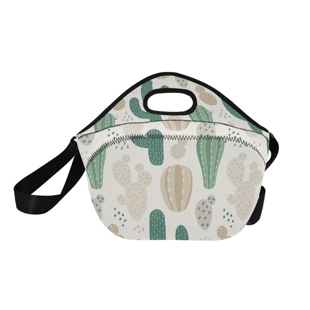 Cactus - Neoprene Lunch Bag/Large Neoprene Lunch Bag/Large Plants Printed Offshore