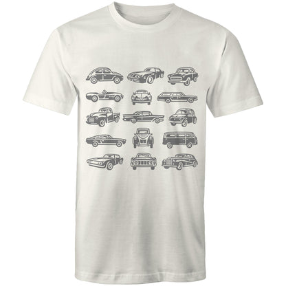 Vintage Cars - Mens T-Shirt Natural