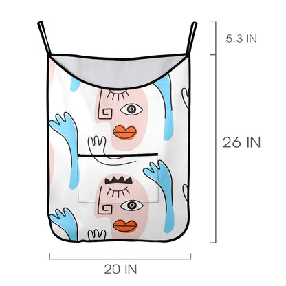 Faces - Hanging Laundry Bag Hanging Laundry Bag Printed Offshore