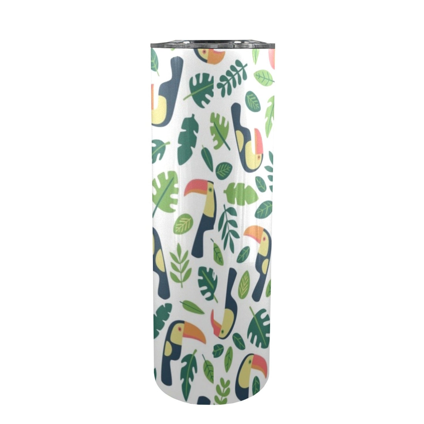 Toucans - 20oz Tall Skinny Tumbler with Lid and Straw 20oz Tall Skinny Tumbler with Lid and Straw