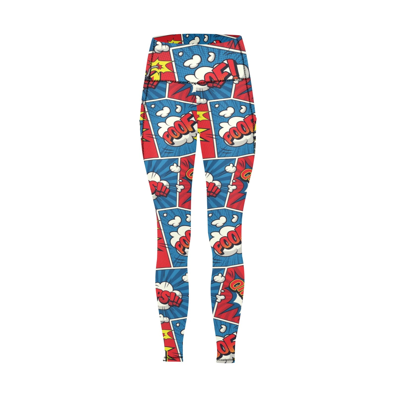 Comic Book Pop - Women's Leggings with Pockets Women's Leggings with Pockets S - 2XL comic