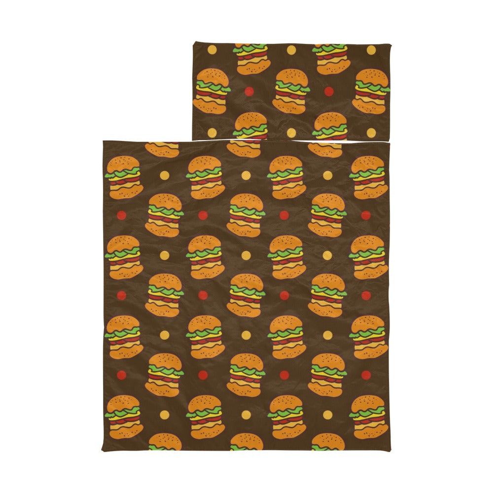 Burgers - Kids' Sleeping Bag Kids Sleeping Bag Food Printed Offshore