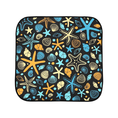 Starfish And Shells - Car Sun Shade 28"x28"x2pcs Car Sun Shade 28"x28"x2pcs