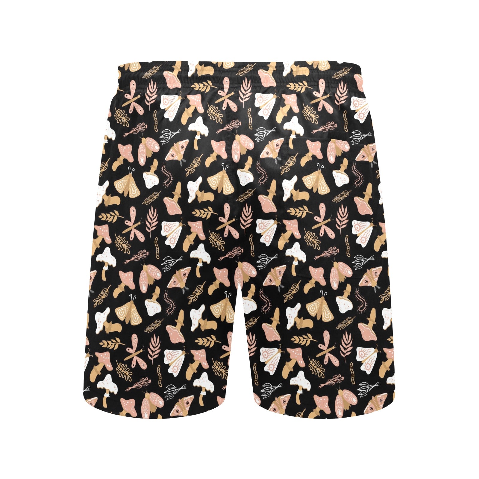 Magic Moth - Men's Mid-Length Beach Shorts Men's Mid-Length Beach Shorts animal Printed Offshore