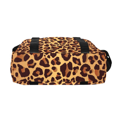 Leopard Print - Square Duffle Bag Square Duffle Bag