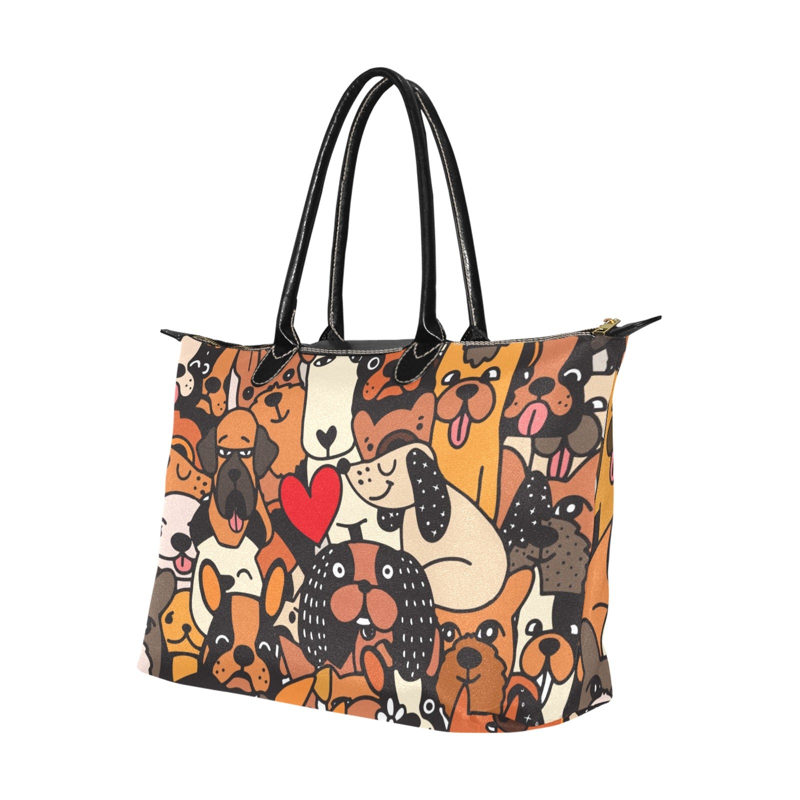 Dog Crowd - Single-Shoulder Handbag Single Shoulder Handbag Printed Offshore