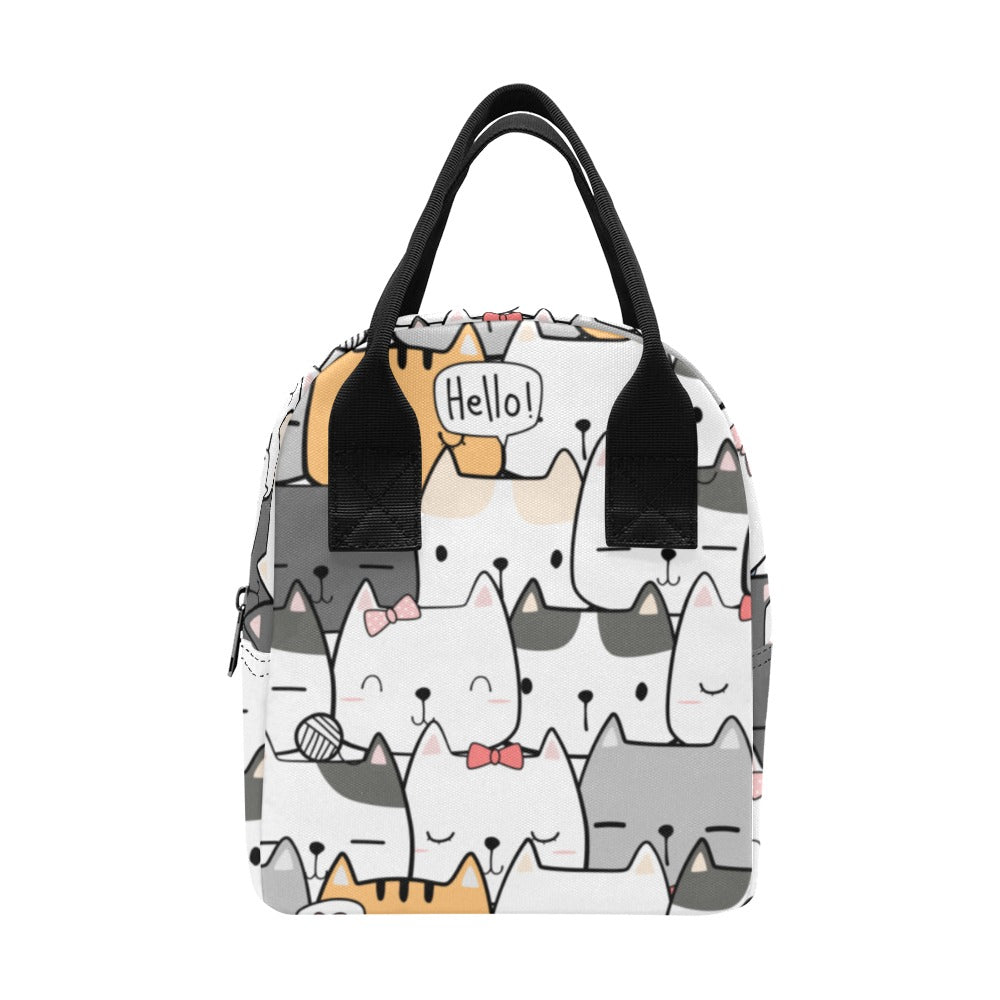 Cat Hello - Lunch Bag Lunch Bag