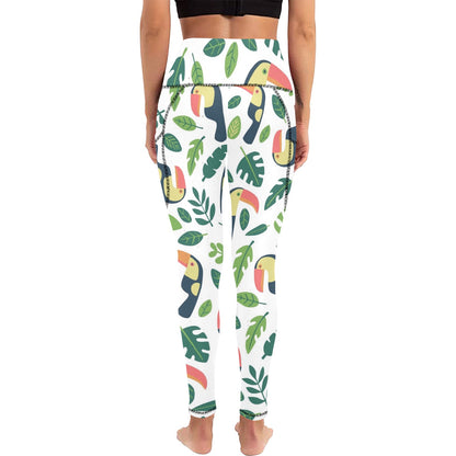 Toucans - Women's Leggings with Pockets Women's Leggings with Pockets S - 2XL animal