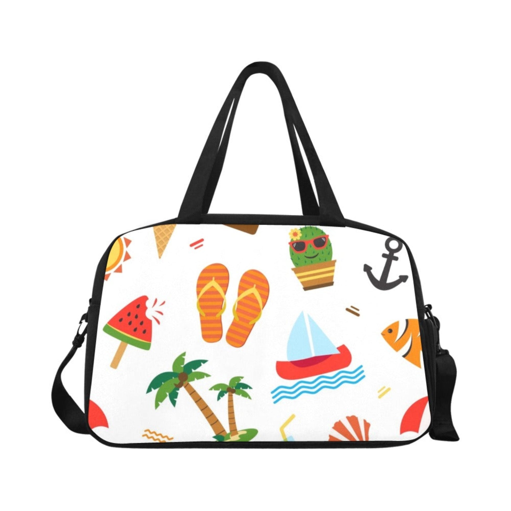 Beach Time - Gym Bag / Overnight Bag Gym Bag / Overnight Bag Printed Offshore