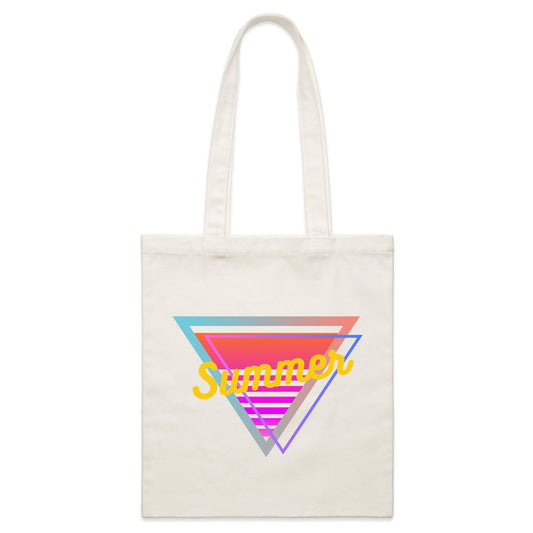 80's Summer - Parcel Canvas Tote Bag Default Title Parcel Tote Bag