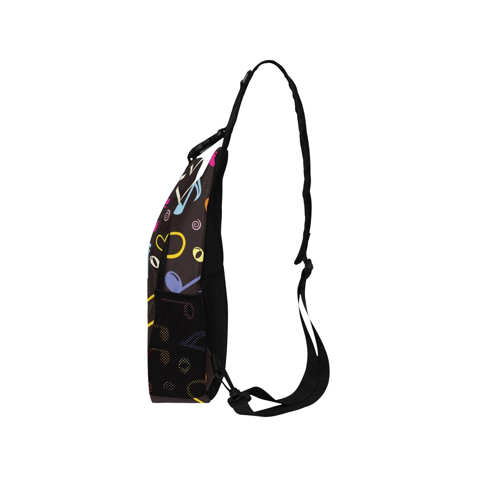 Musical Notes - Cross-Body Chest Bag Cross-Body Chest Bag Printed Offshore