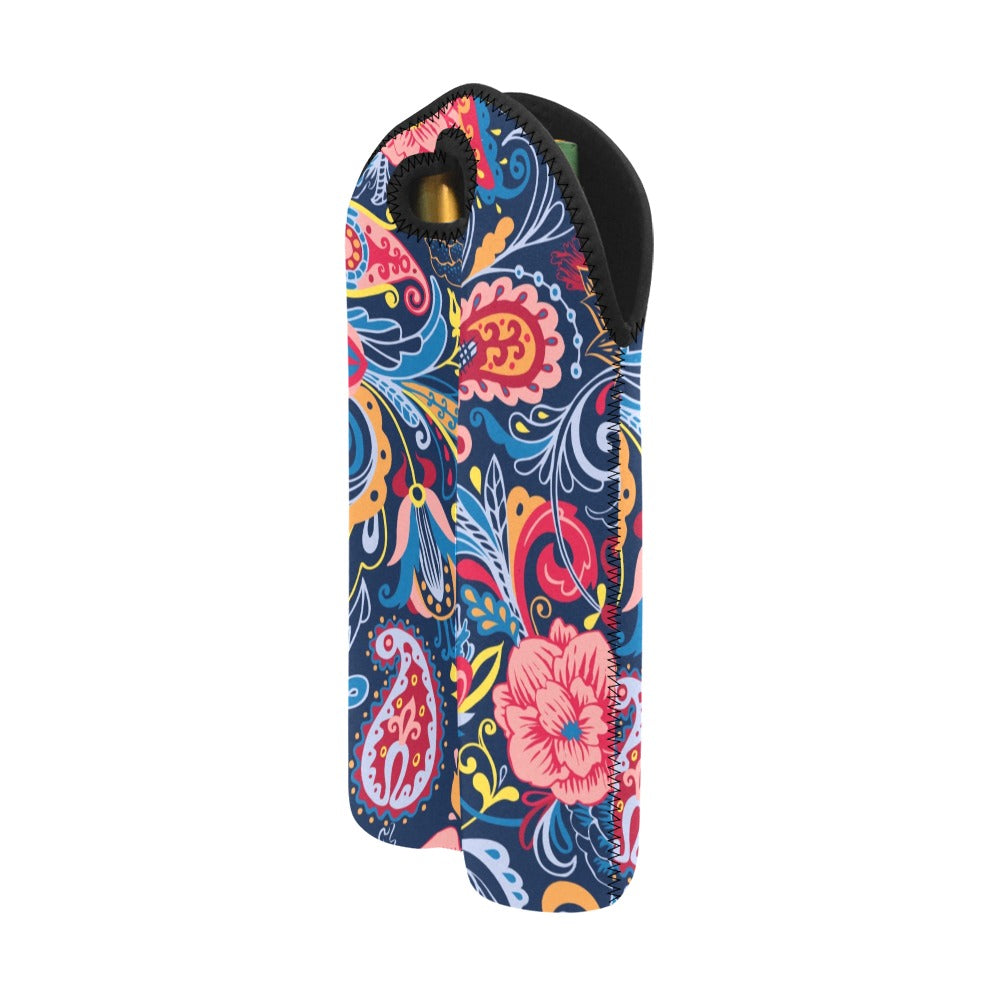 Paisley - 2-Bottle Neoprene Wine Bag 2 Bottle Wine Bag Printed Offshore