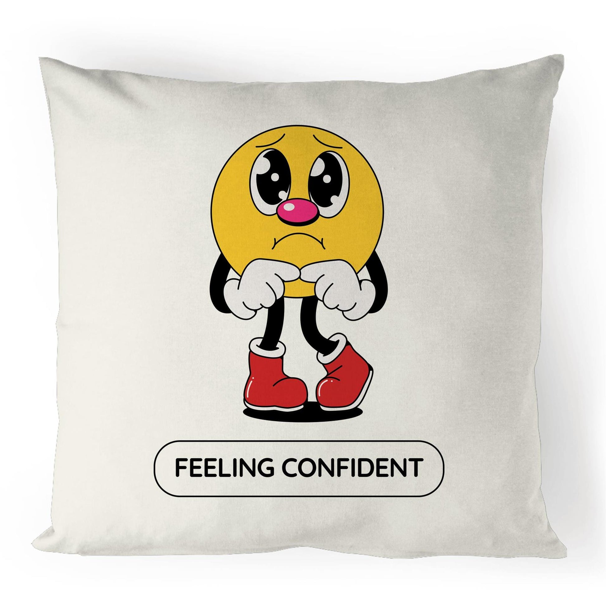 Feeling Confident - 100% Linen Cushion Cover Default Title Linen Cushion Cover