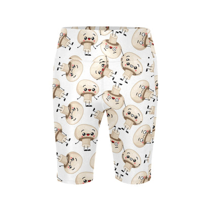 Cute Mushrooms - Women's Bike Shorts Womens Bike Shorts Food