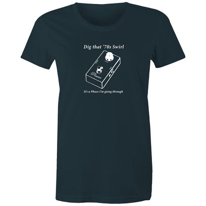 It's A Phase - Women's T-shirt Indigo Womens T-shirt Music Womens