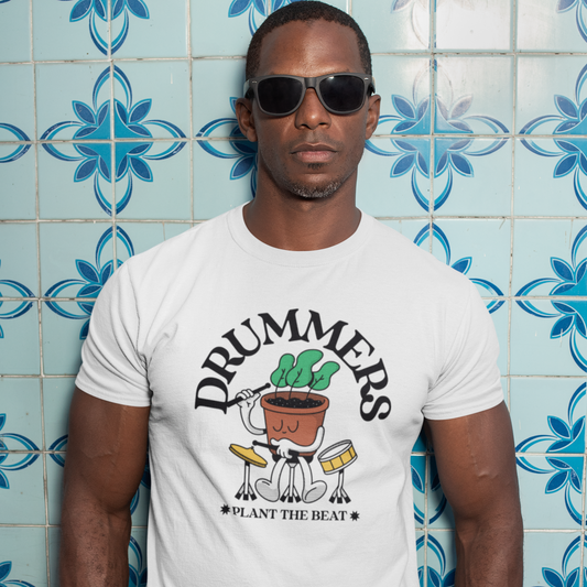 Drummers - Mens T-Shirt Mens T-shirt Music Plants