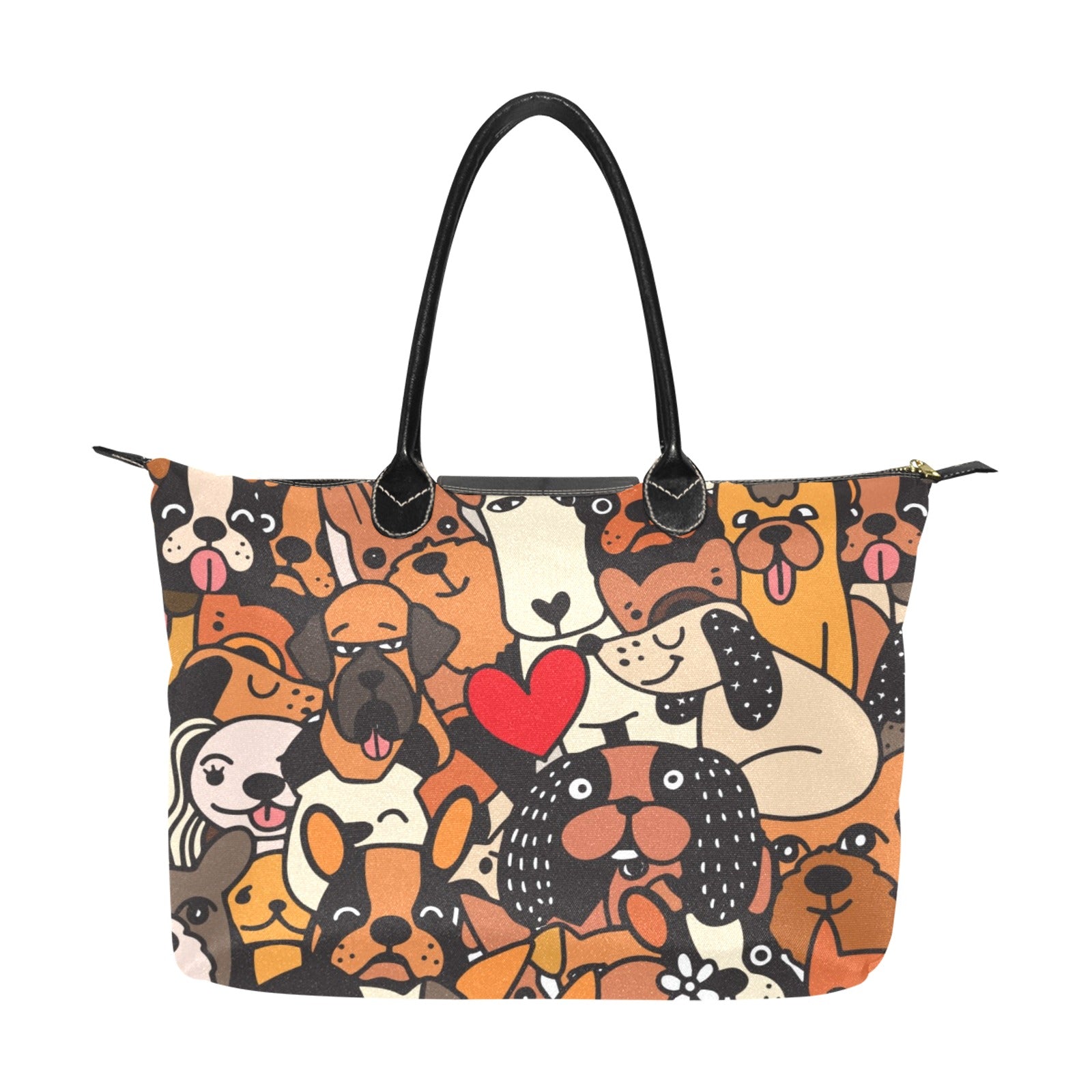 Dog Crowd - Single-Shoulder Handbag Single Shoulder Handbag Printed Offshore