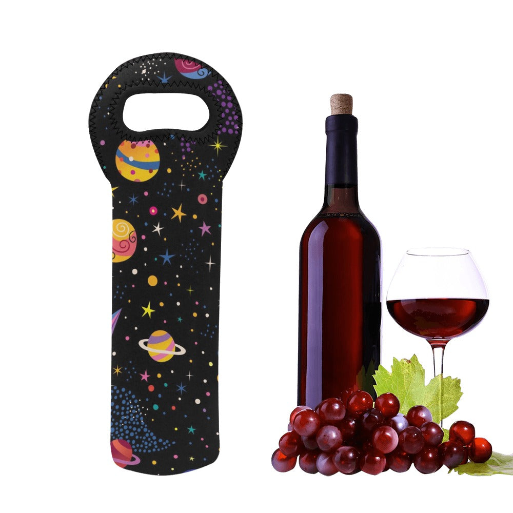 Colourful Space - Neoprene Wine Bag Wine Bag Printed Offshore