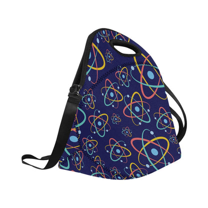 Atoms - Neoprene Lunch Bag/Large Neoprene Lunch Bag/Large Printed Offshore Science