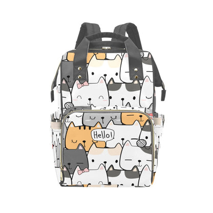 Cat Hello - Multifunction Backpack Multifunction Backpack