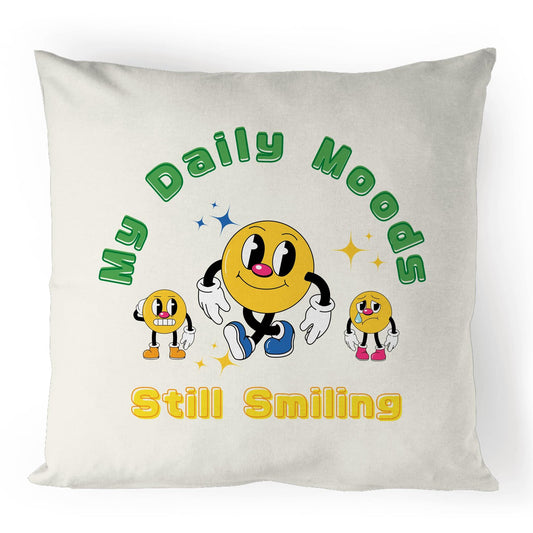 My Daily Moods - 100% Linen Cushion Cover Default Title Linen Cushion Cover