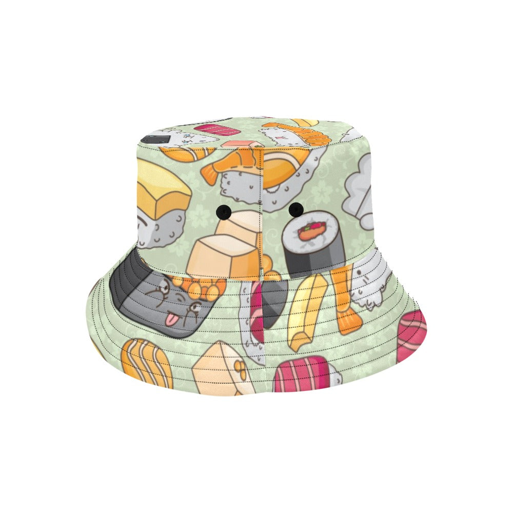 Sushi - Bucket Hat for Men All Over Print Bucket Hat for Men Food Printed Offshore