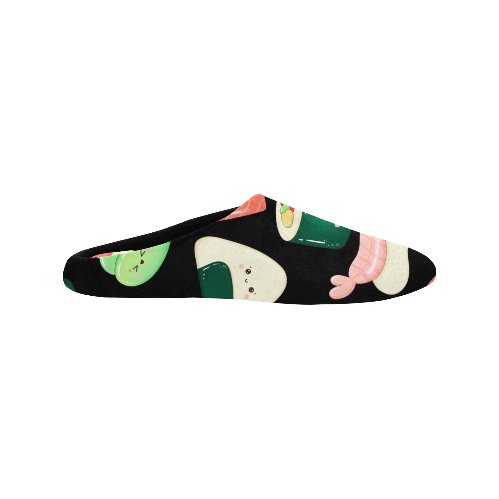 Happy Sushi - Women's Non-Slip Cotton Slippers Women's Non-Slip Cotton Slippers Food Printed Offshore