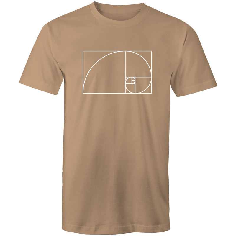 Fibonacci - Mens T-Shirt Mens T-shirt Maths Mens Science