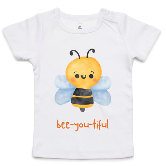 Bee-you-tiful - Baby T-shirt White Baby T-shirt animal