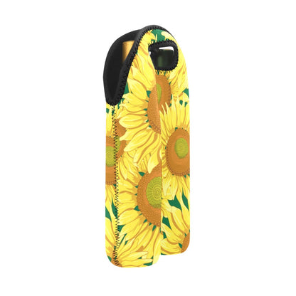 Sunflowers - 2-Bottle Neoprene Wine Bag 2 Bottle Wine Bag Printed Offshore