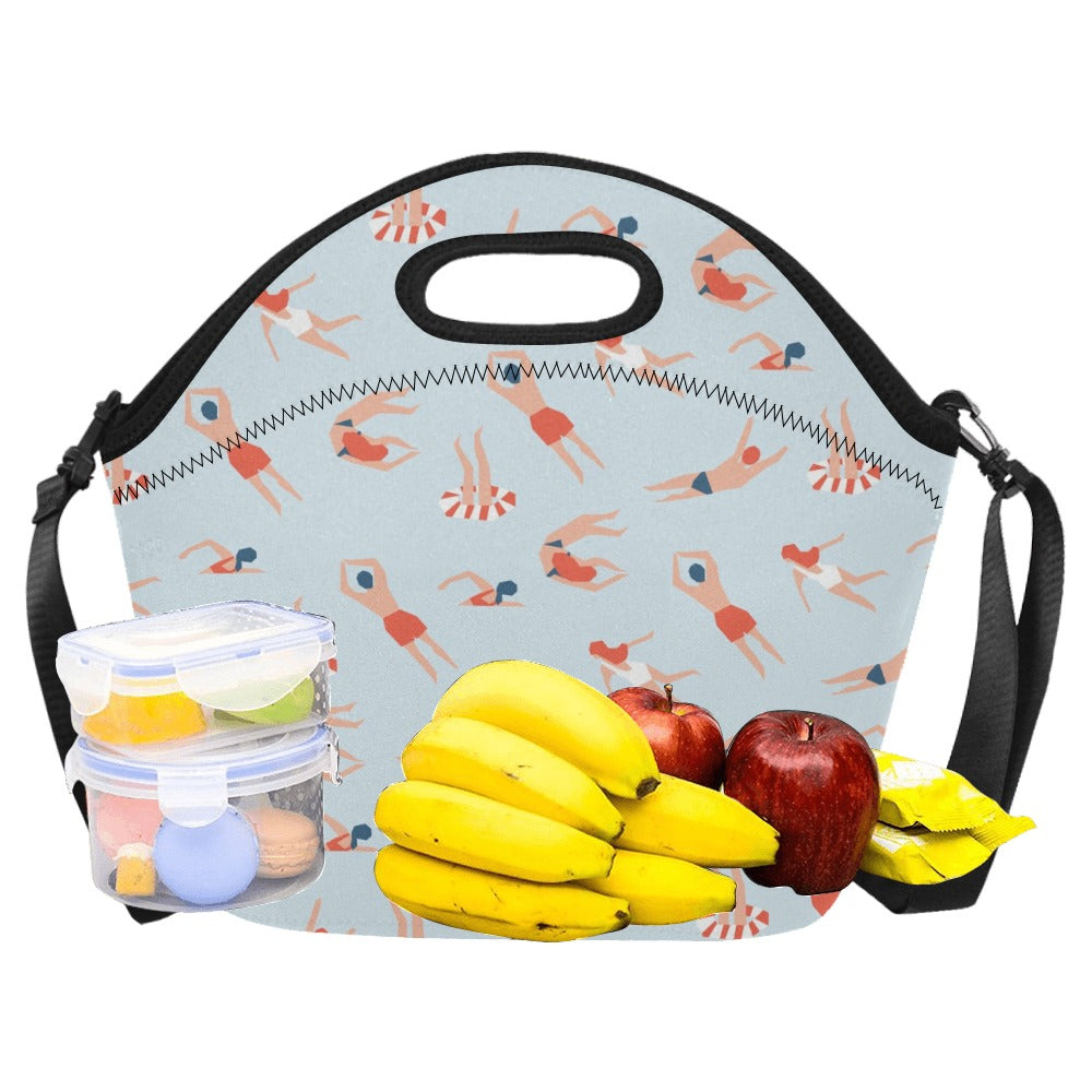 Summer Swim - Neoprene Lunch Bag/Large Neoprene Lunch Bag/Large Summer