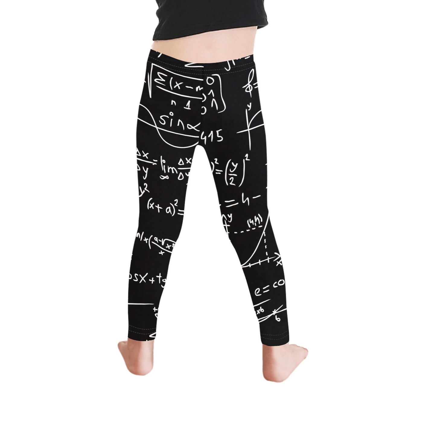 Equations - Kid's Ankle Length Leggings Kids Leggings Printed Offshore