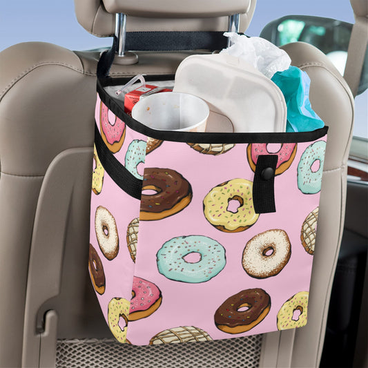 Doughnuts - Car Trash Bag Car Trash Bag