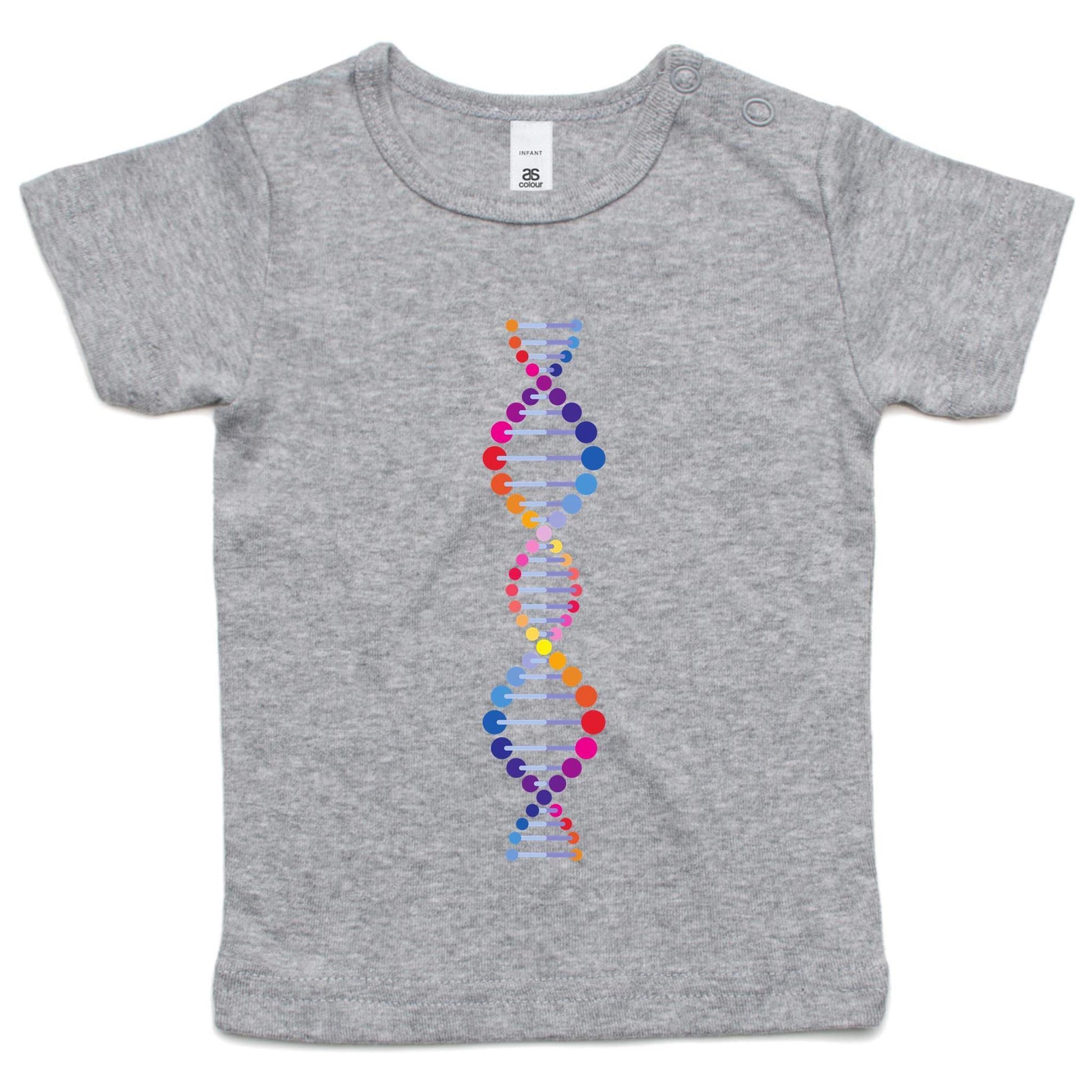 DNA - Baby T-shirt Grey Marle Baby T-shirt kids Science