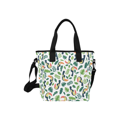 Toucans - Tote Bag with Shoulder Strap Nylon Tote Bag