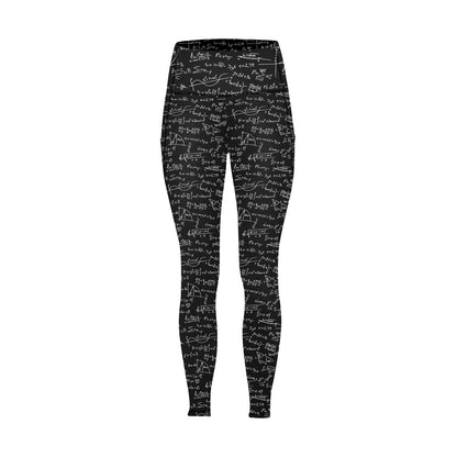 Equations - Women's Leggings with Pockets Women's Leggings with Pockets S - 2XL Maths Science