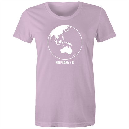 No Planet B - Women's T-shirt Lavender Womens T-shirt Environment Womens