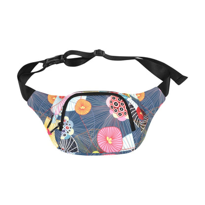 Abstract Floral - Bum Bag / Fanny Pack Bum Bag Printed Offshore