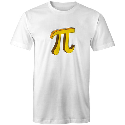 Pi - Mens T-Shirt White Mens T-shirt Maths Science