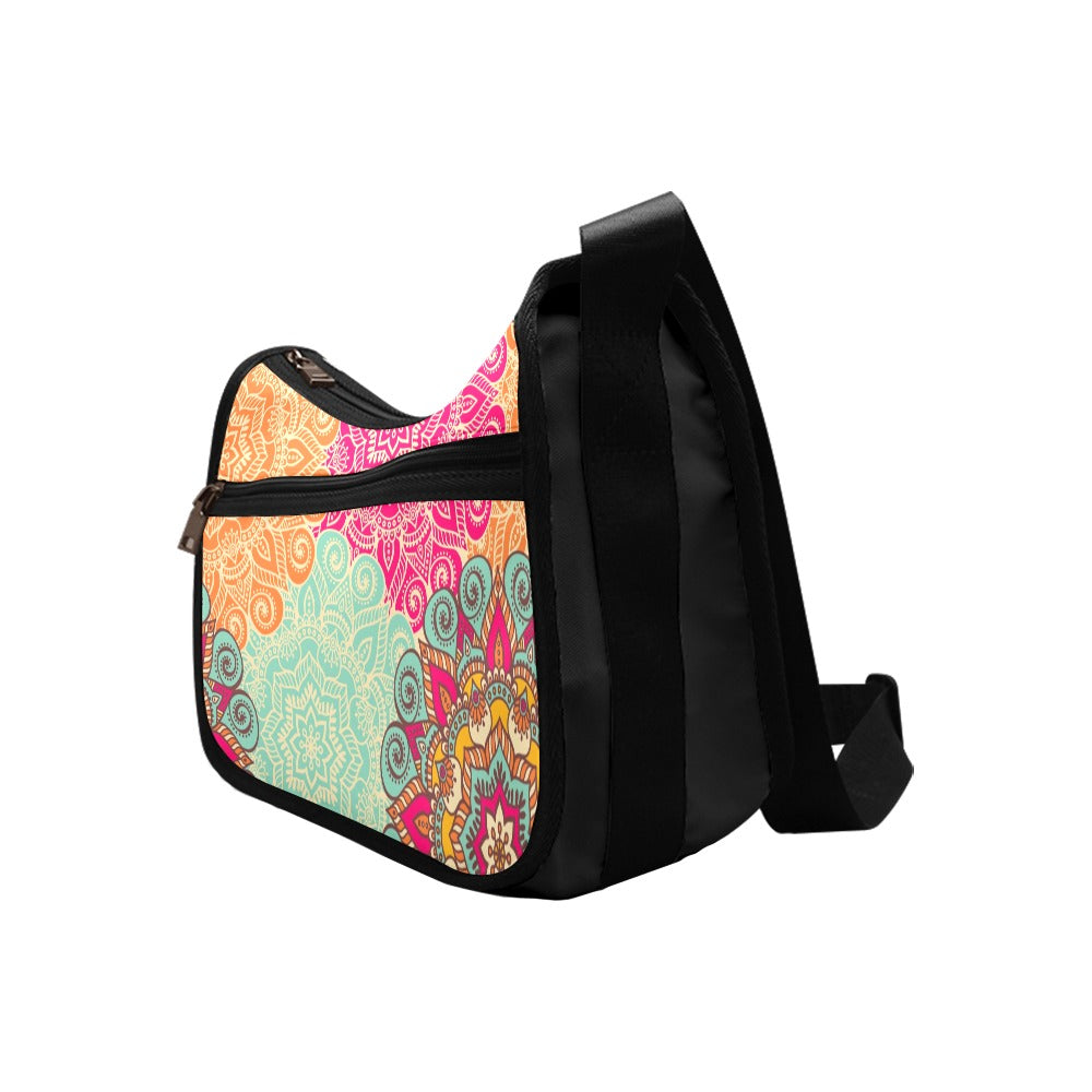 Boho - Crossbody Fabric Handbag Crossbody Handbag Printed Offshore