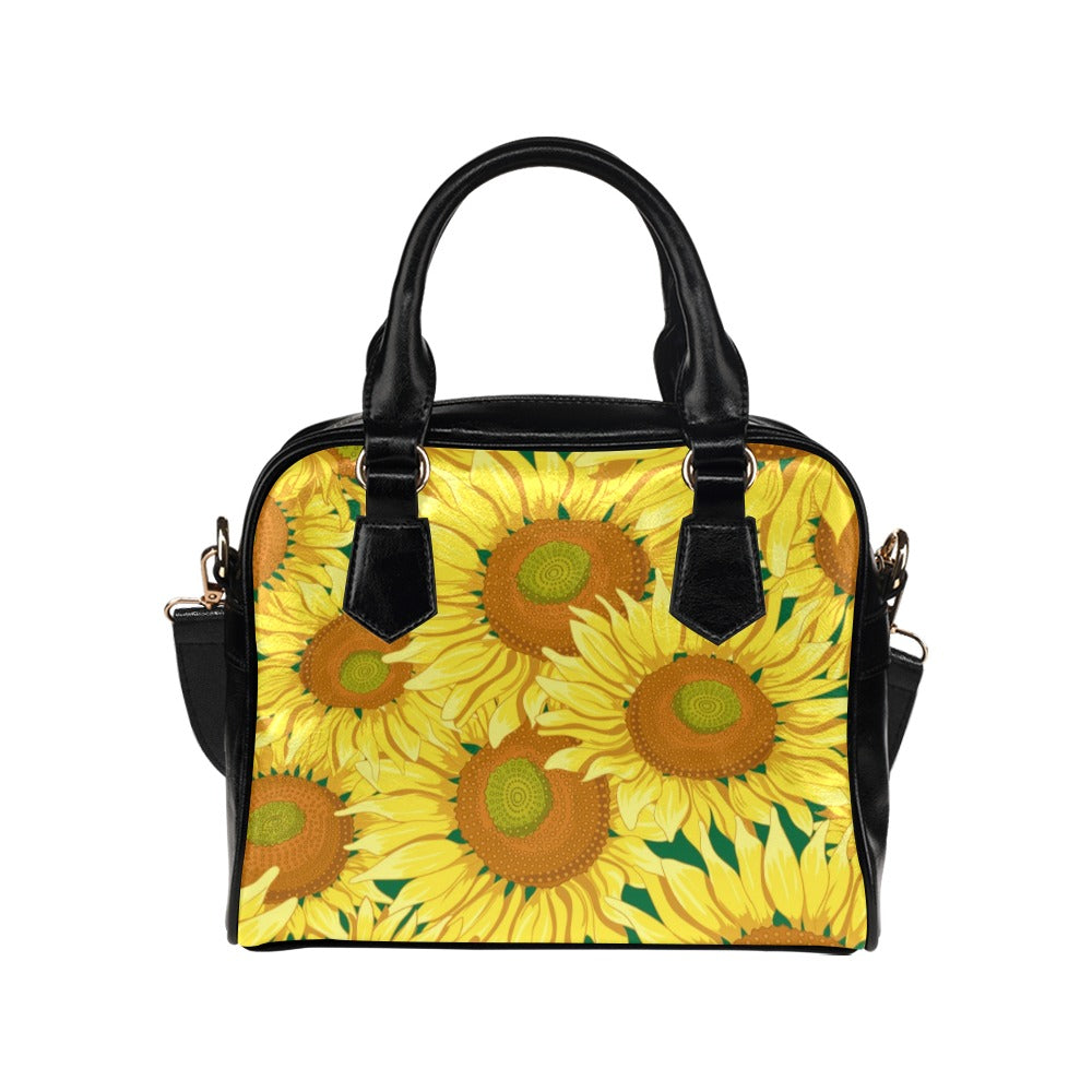 Sunflowers - Shoulder Handbag Shoulder Handbag Plants Printed Offshore