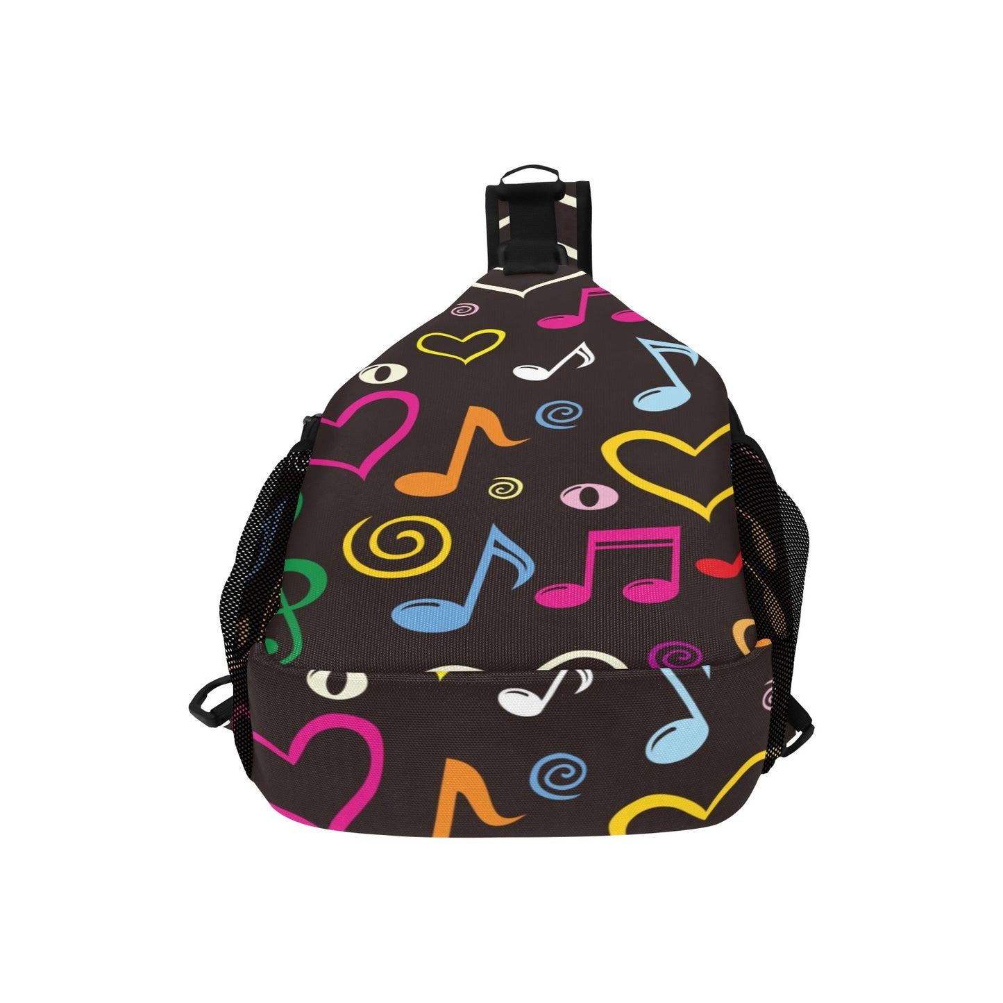 Musical Notes - Cross-Body Chest Bag Cross-Body Chest Bag