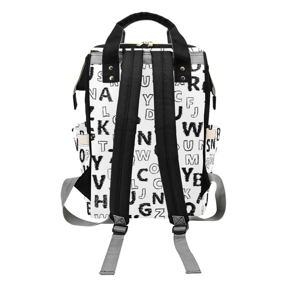 Alphabet - Multifunction Backpack Multifunction Backpack