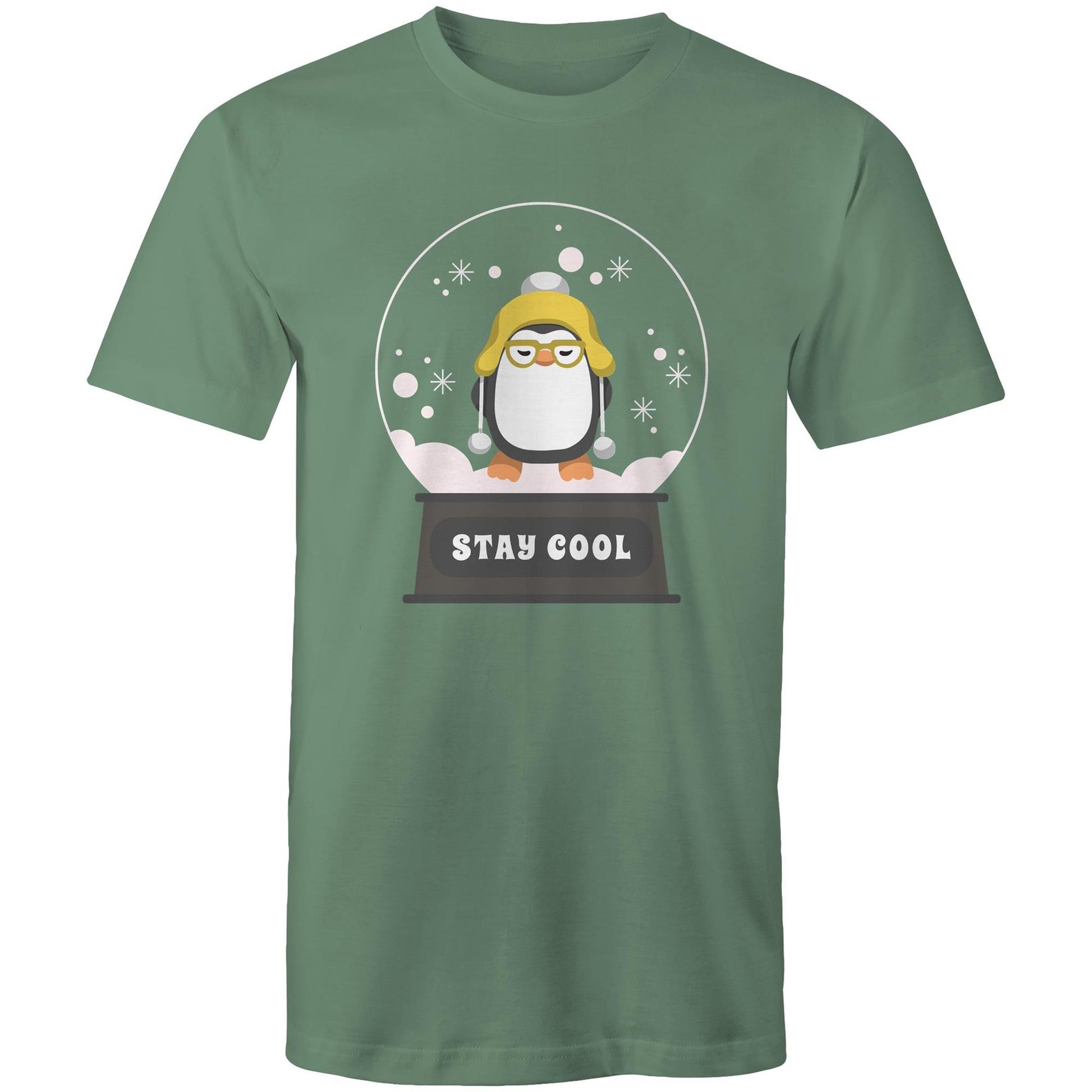 Stay Cool - Mens T-Shirt Sage Christmas Mens T-shirt Merry Christmas