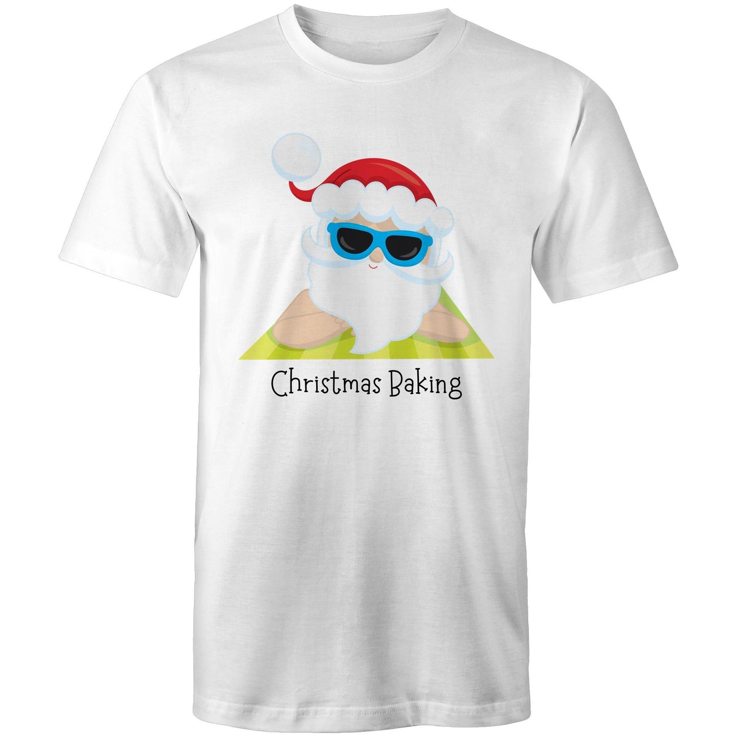 Christmas Baking - Mens T-Shirt White Christmas Mens T-shirt Merry Christmas